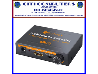 Neoteck 1080P HDMI Audio Extractor, HDMI to HDMI + Optical TOSLINK SPDIF